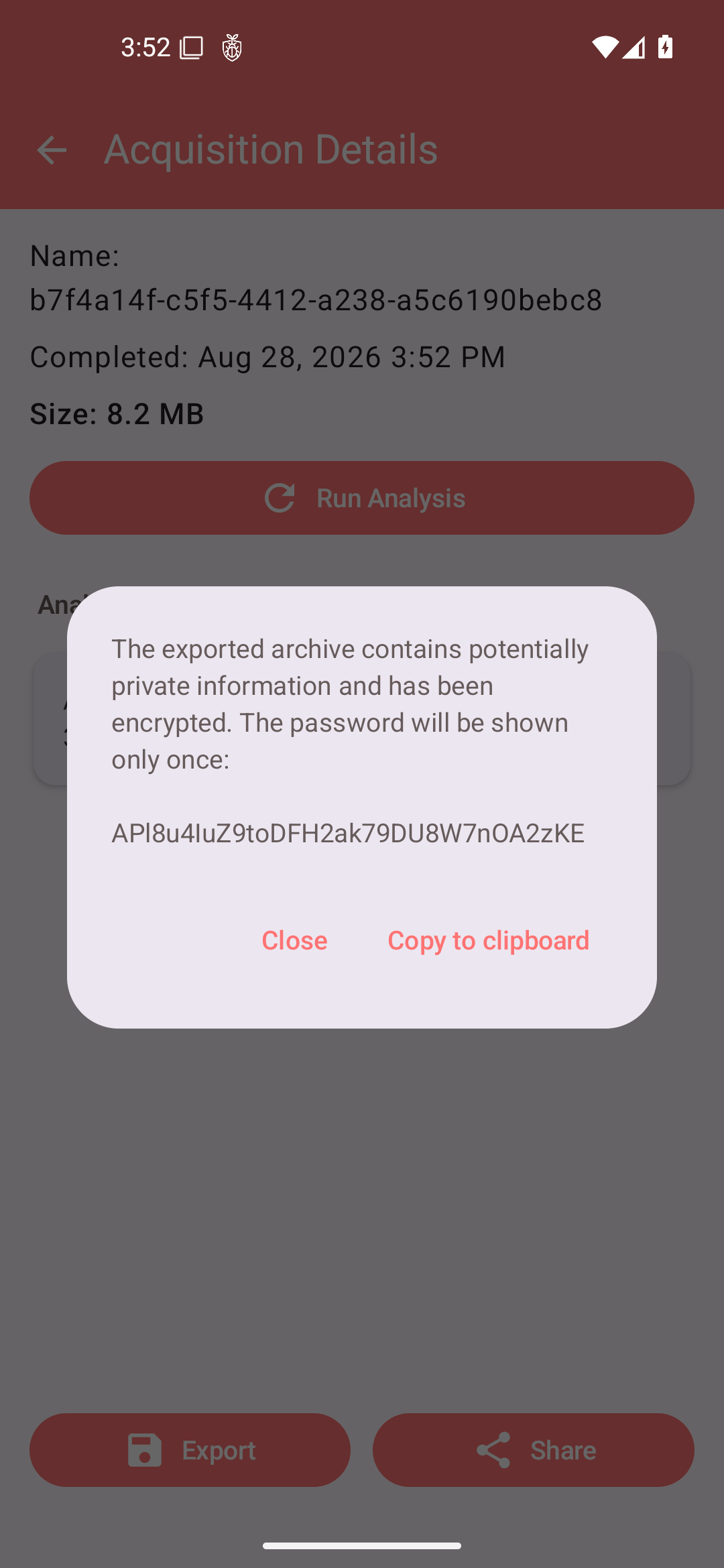 Encrypted Sharing